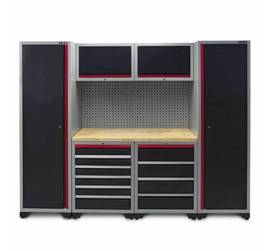 9 piece modular cabinet