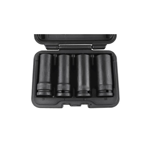 4Pcs 12 Dr.Damaged Wheel Nut Remover Set