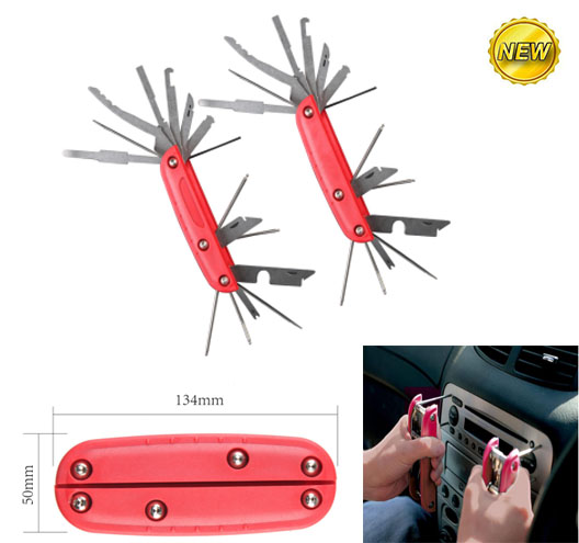 32PCS  Folding Radio Removal Kit