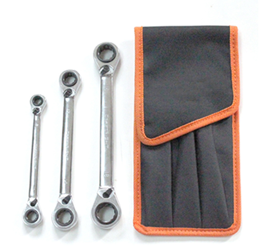 3 Piece 4 In 1 Reverse Combination Wrench Set