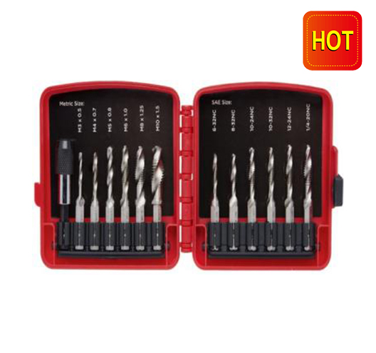 13Pcs Combination Drill andTap Bit