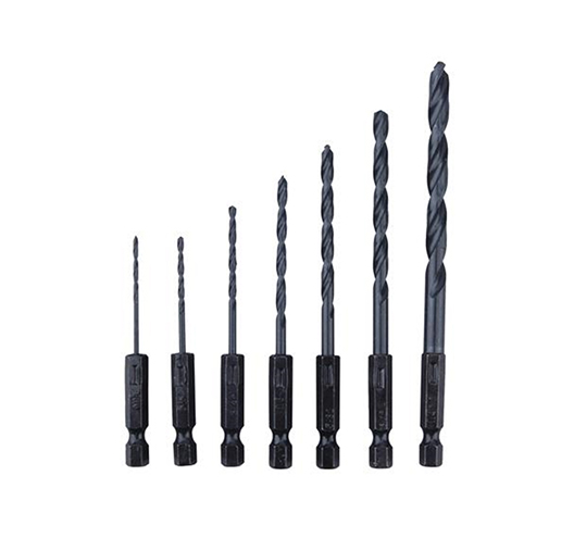 7Pcs hex fitting drill bit set