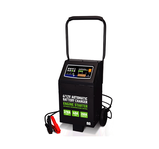 40A 6V/12V Battery Charger Wheel Type