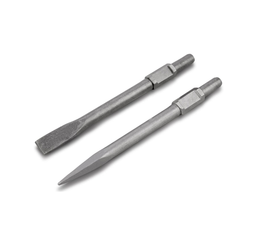2pc-16"Flat Tip and Bull Point Chisel Bit