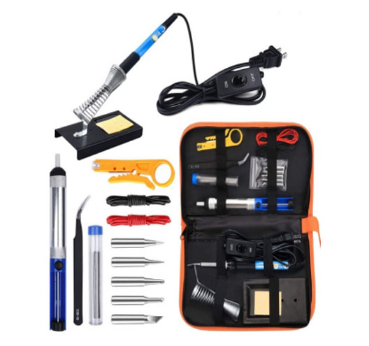 60W Adjustable Temperature Soldering Iron Kit