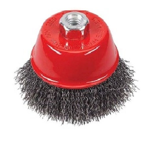 2.5" Steel Crimp Cup Brush