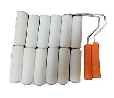 14pc mini paint roller set