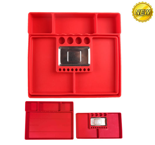 2 PCS Non-Slip Flexible Tool Tray