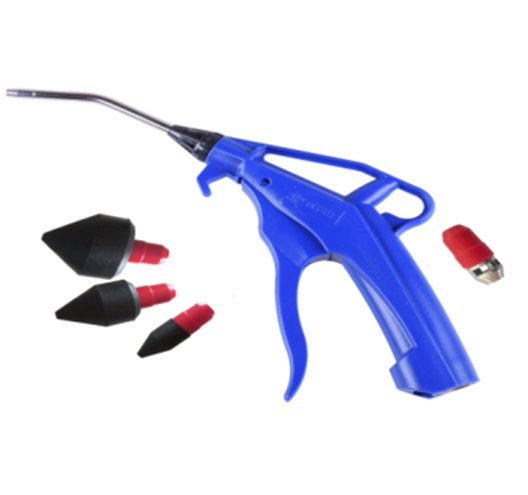 4" Air Blow Gun With Rubber Tips