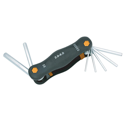 7Pcs Folding Hex Key Set