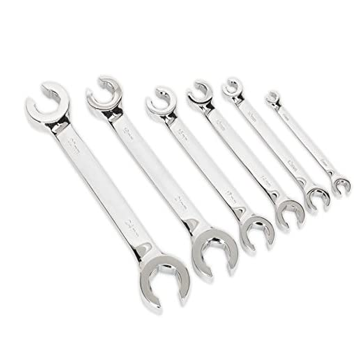 6Pcs flare nut wrench set