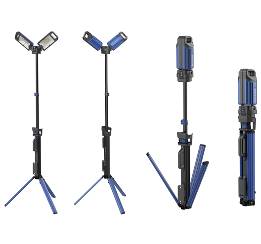 Twin Head Corded Light withTripod Stand