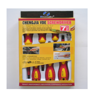 7Pcs Insulated VDE Screwdriver Set