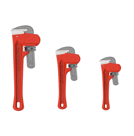 3Pcs Pipe Wrenches Set
