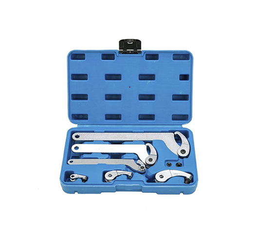 8PC Adjustable Hook and Pin Wrench