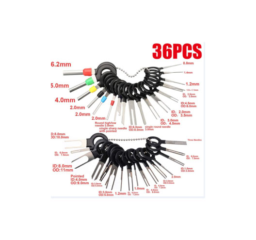 60 Pcs Terminal Removal Tool Kit