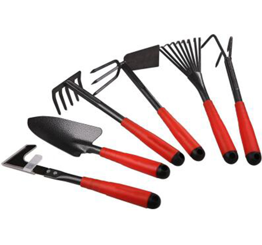 6PC Carbon Steel Garden Tools Kit