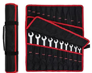 14PC Ratcheting Wrench Set with Roll up Storage Pouch