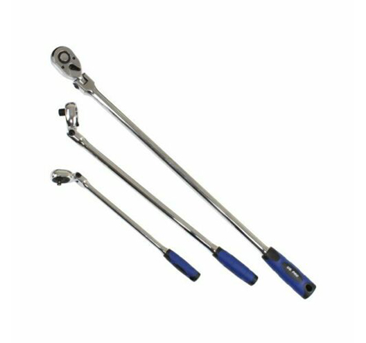 3pc Extra Long FlexibleRatchet Set