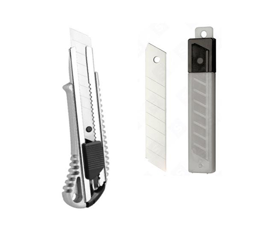 Utility Knife 18mm,with 10pc blades