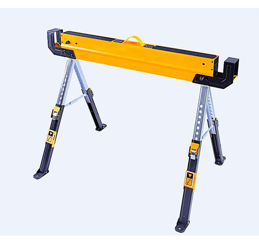 2pc Foldable and adjustable sawhorse