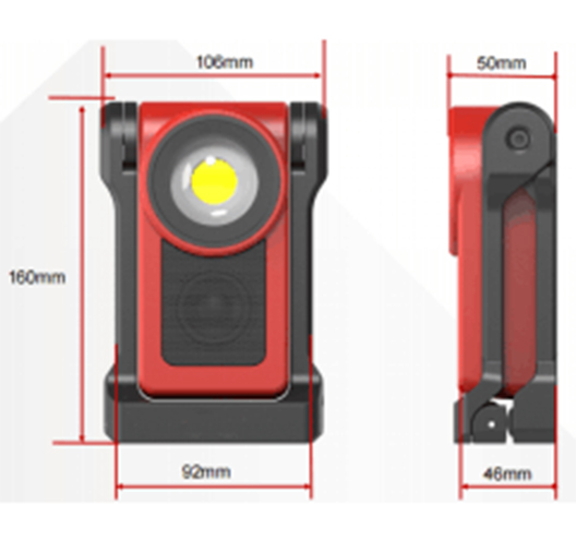 10W Clamp Floodlight with speaker