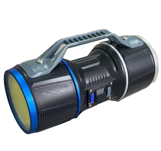 10W COB+8W LED Double-head Portable Spotlight