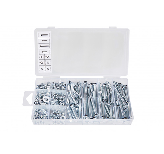 460PCE Assorted Nut, WasherAnd Bolt Set