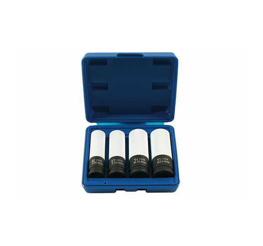 4pc 1/2"Dr. Special Size Wheel Nut Socket Set