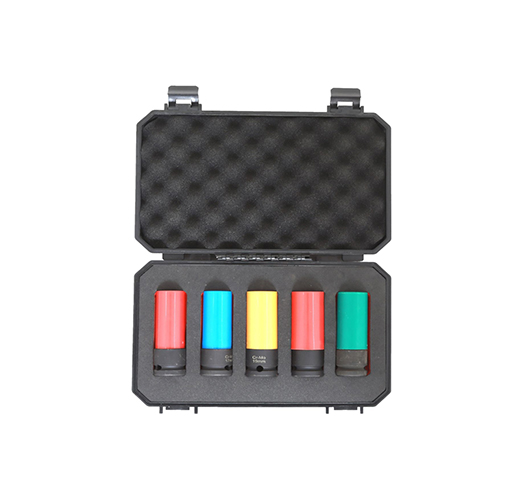 5Pcs 1/2"Dr. Alloy Wheel Impact Socket Set