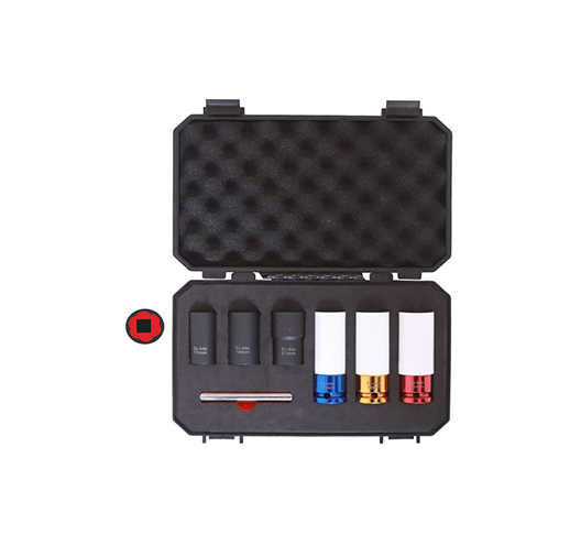 7 Pcs 1/2" Drive Impact Twist Socket Set