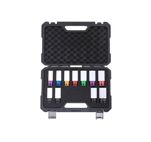 11Pcs 1/2" Dr. Wheel Nut Socket set