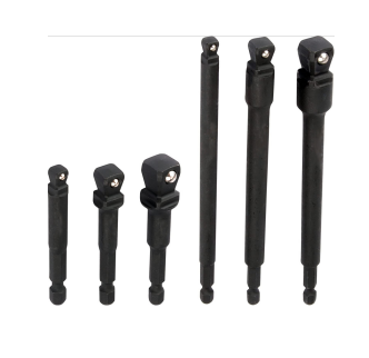 6-Piece Impact Wobble Socket Adapter and Extension Set