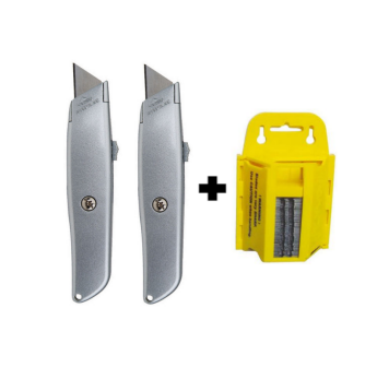 2-Pack Utility Knife with 50-pack blades