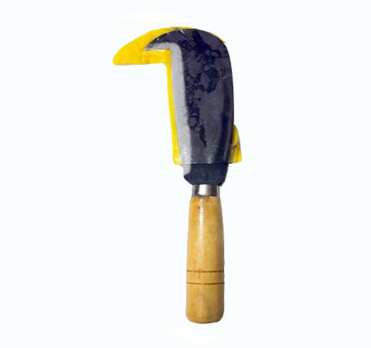 Firewood chopper with woodenhandle