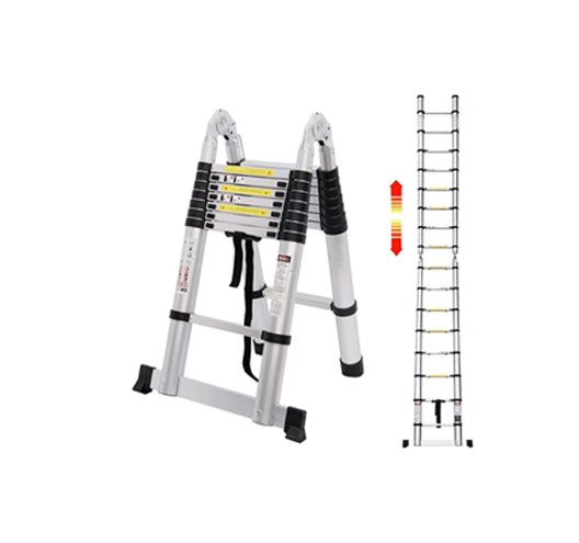 2.8m+2.8m Telescopic Ladder