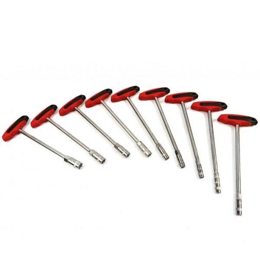 9Pcs T-handle socket spanner set