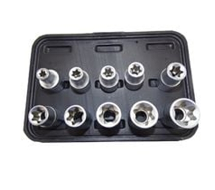 10pc Female Torx Sockets