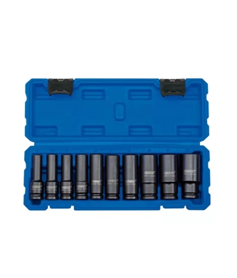 10pc.1/2" Dr Deep Impact Socket Set