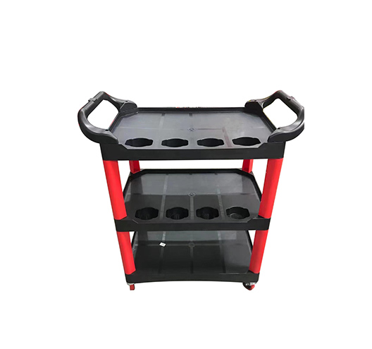 Plastic tool cart,3-layer