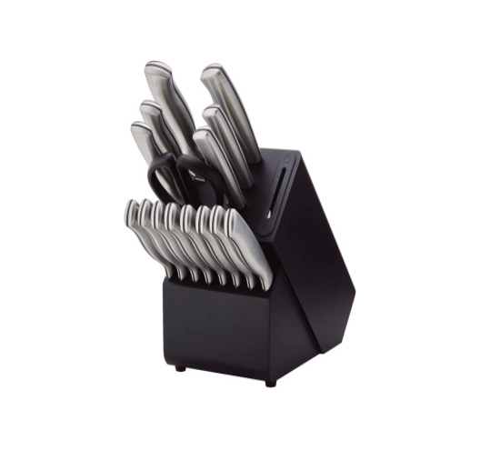 16-Piece Stainless Steel Knife Set