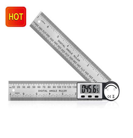 7-Inch Stainless steel Digital Angle Ruler  Stainless Steel