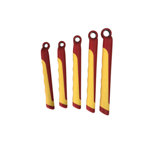 5Pc VDE Insulated Ring Spanner Wrench Set