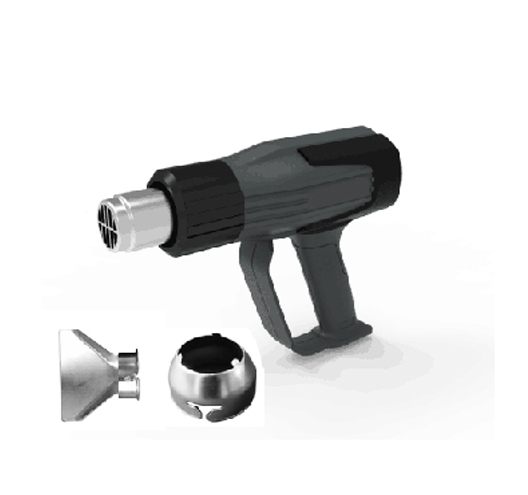 2000W Heat Gun W/ 2 Tempreture Settings Quickly Change Accessories