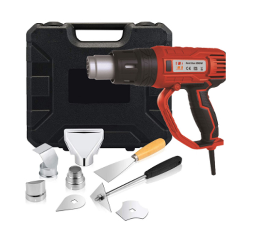 2000W Heat Gun Kit With 9 Accessories