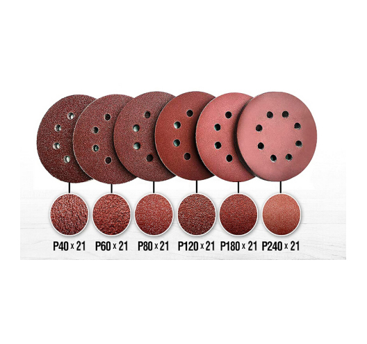 126PC 5" Hole Sanding Disc Set