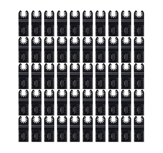 50Pcs Oscillating Saw Blades Kit