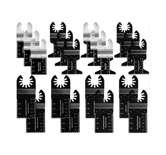 20Pcs Oscillating Saw Blades Kit