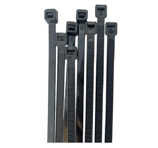 25PC 36" Black UV Stabilized Nylon Cable Ties