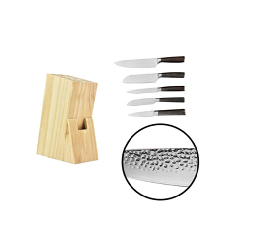 5PC Knife Block Set